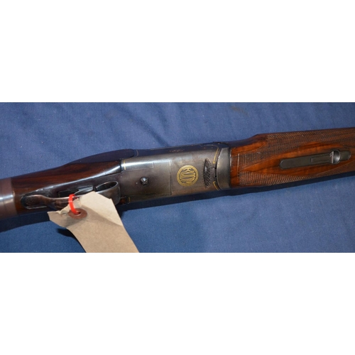 725 - Kromson sporting 12B over and under ejector shotgun 28