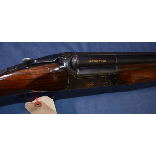 725 - Kromson sporting 12B over and under ejector shotgun 28