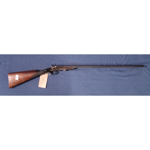 729 - Belgium side lever opening .410 side by side shotgun with folding action serial no. 5176 (shotgun ce... 