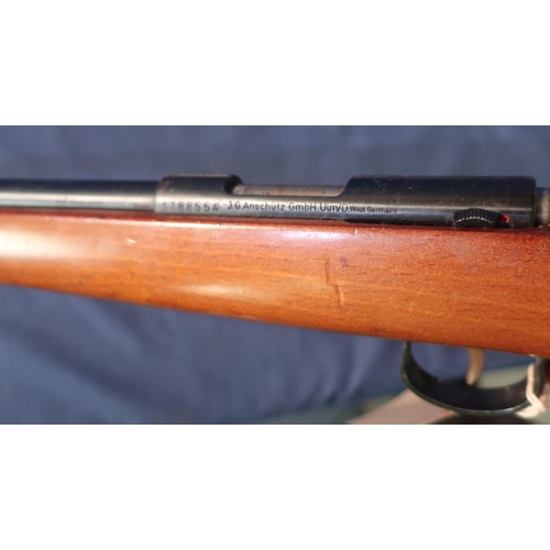 733 - Anschutz 9mm bolt action shotgun serial no. 1188554 (shotgun certificate required)