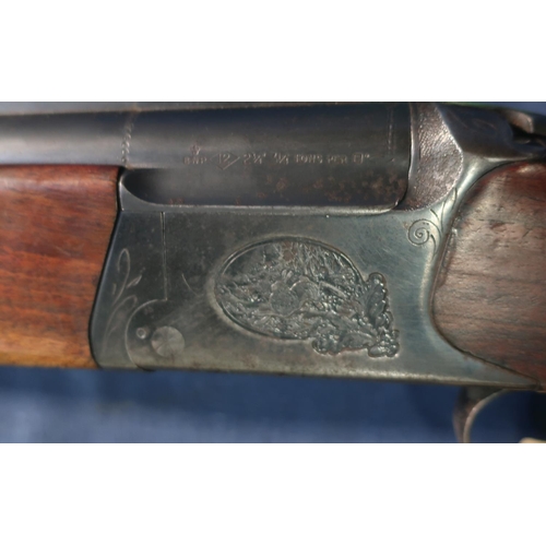 757 - Baikal 12B over and under shotgun, serial no. C08833 (shotgun certificate required)