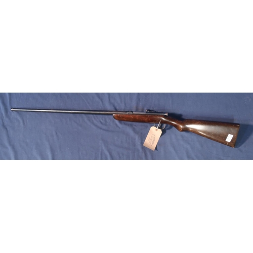 762 - Webley and Scott bolt action single barrel .410 shotgun, serial no:57801 (shotgun certificate requir... 