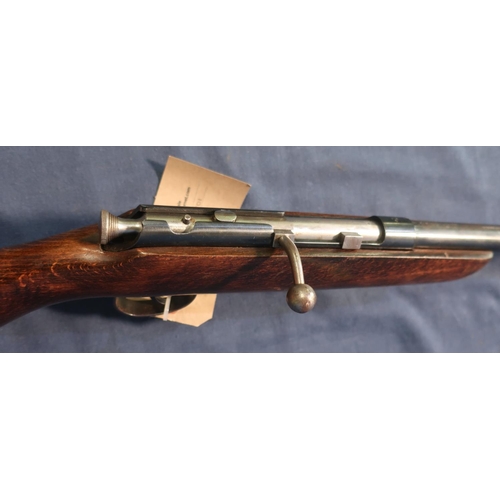 762 - Webley and Scott bolt action single barrel .410 shotgun, serial no:57801 (shotgun certificate requir... 