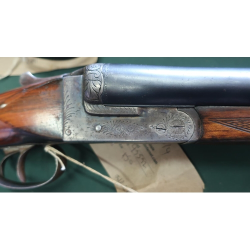 771 - Three 12B side by side shotguns including: Ebore no.6682, Spanish Master no.16686, Spanish no.43592 ... 