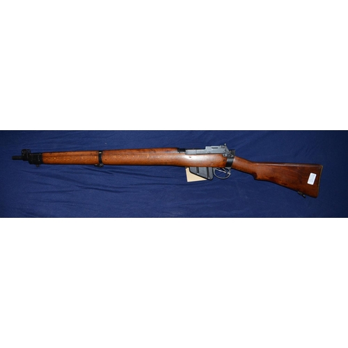 749 - Enfield Bolt action service rifle converted to .410, detachable magazine serial no:84C4244 (section ... 