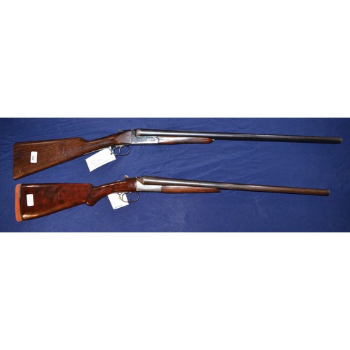 746 - Miguet 12B side by side shotgun, serial no.31314, and Mc Cririck and Sons of Kilmarnock 12B side by ... 