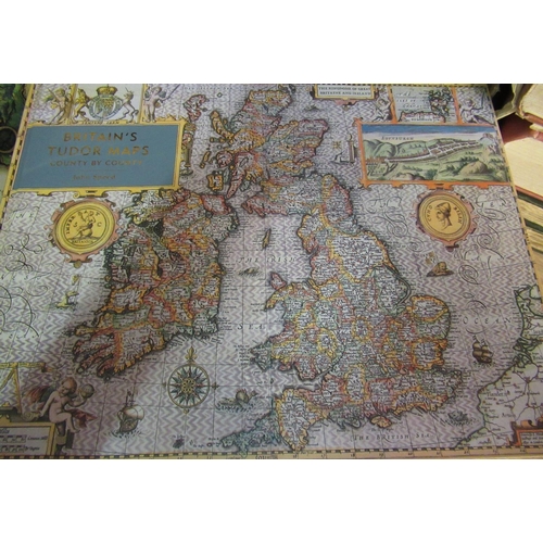 547 - Britain's Tudor Maps County by County John Speed, pub. Batsford & British Library, Cartographica Map... 