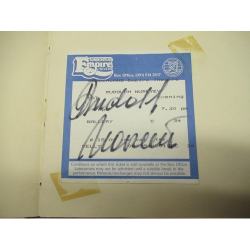 720 - WAYNE SLEEP COLLECTION - a Ballet interest autograph album formerly the  property of Muriel N Carr i... 