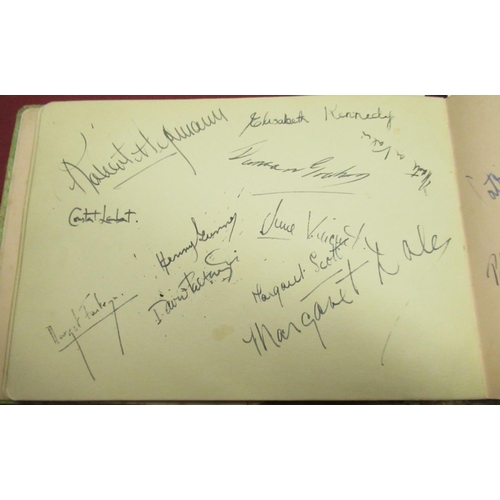 720 - WAYNE SLEEP COLLECTION - a Ballet interest autograph album formerly the  property of Muriel N Carr i... 