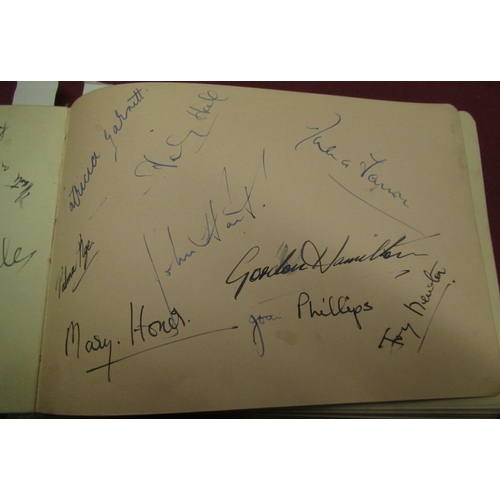 720 - WAYNE SLEEP COLLECTION - a Ballet interest autograph album formerly the  property of Muriel N Carr i... 