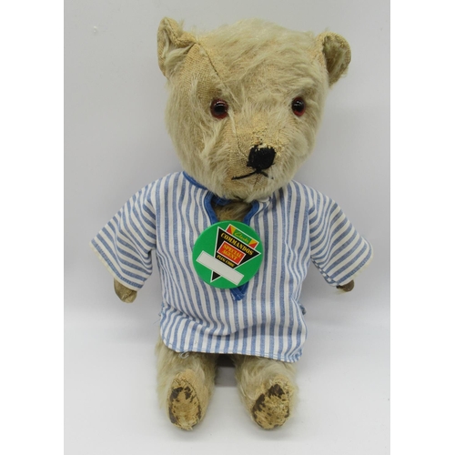 105 - Collection of c. 1950s British teddy bears, including a Pedigree artificial silk bear in rust colour... 