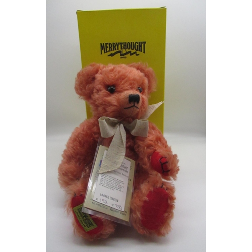 36 - Merrythought The Early Years replica collection Colin Teddy Bear limited edition no. 313/750, boxed ... 