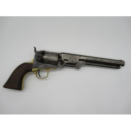 584 - Colt model 1849 pocket revolver with 7