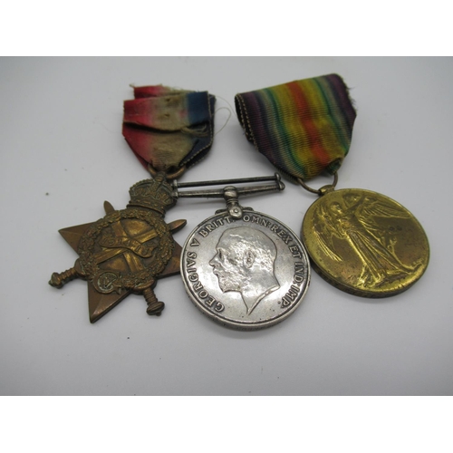 812 - WWI 1914 - 15 Star trio awarded to 