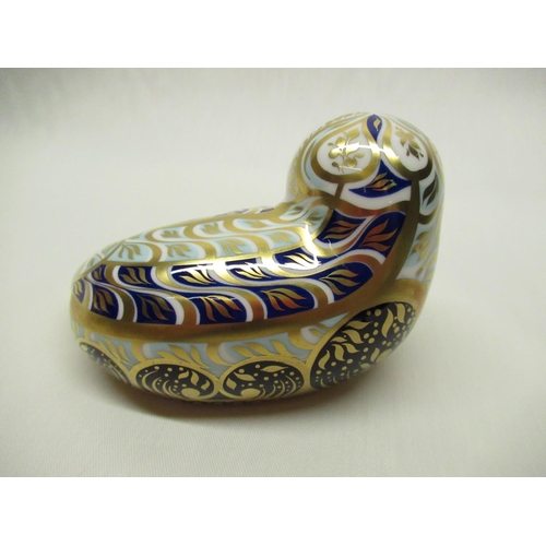 333 - Royal Crown Derby Paperweights - Leopard Cub commissioned by Sinclairs No.86/1500, H10cm and Harbour... 