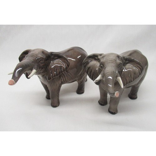 297 - Beswick animals - Berwickshire Ayrshire Bull CH Whitehall Mandate, cow Ickham Bessie and calf, two s... 