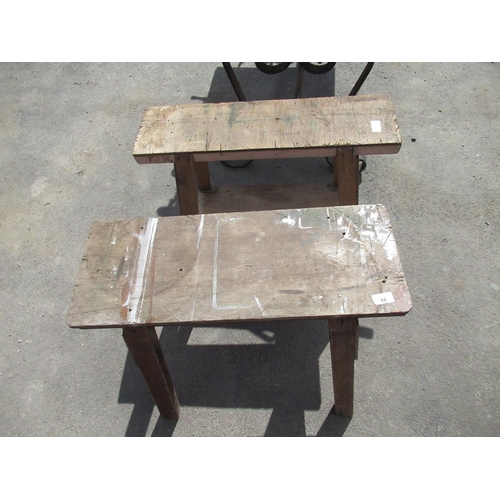 88 - Small saw benches