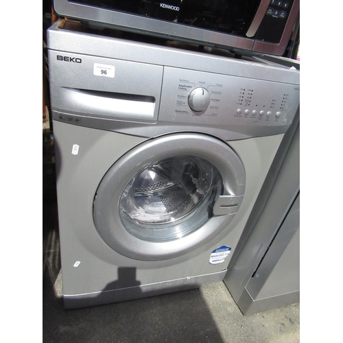 96 - Beko 6kg 1300rmp washing machine
