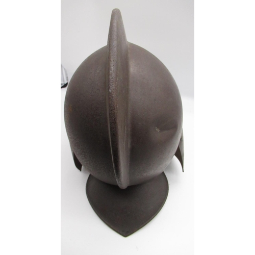 790 - German style Burgonet helmet with folding cheek pieces