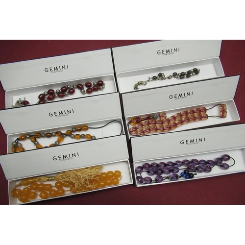 35 - Modern Gemini beads cased