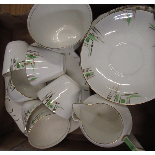 133 - Royal Doulton Camelot pattern 36 piece tea set, Paragon Country Lane 29 piece tea set, 1930's tea se... 