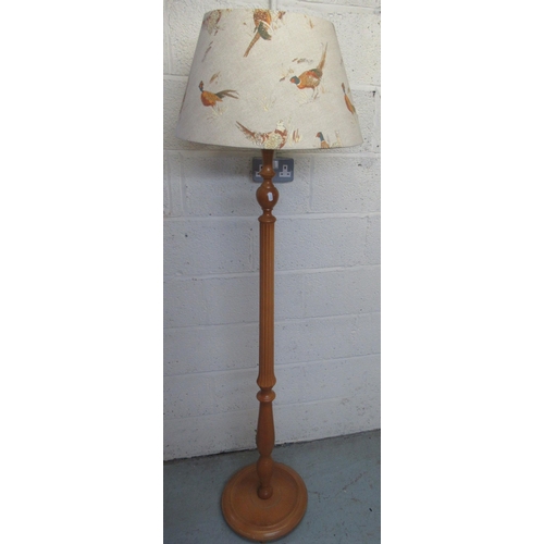 197 - Mid century teak rectangular two tier coffee table on square supports W105cm D43cm H40cm and a light... 