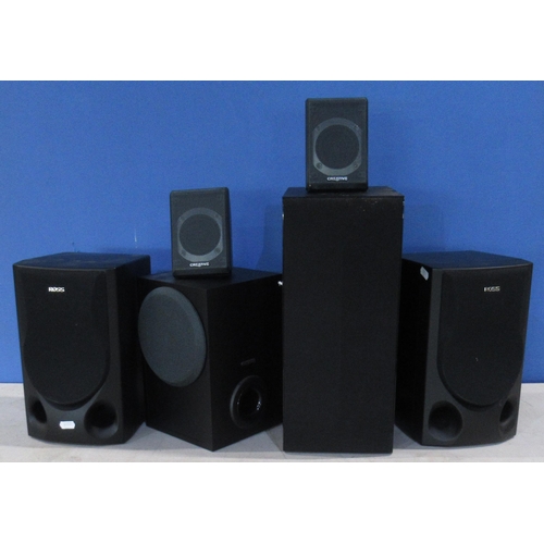 201 - Technics hi-fi turntable SLJ11D, stereo tuner STHDV600 amplifier SEHDV600 DVD, video, CD player SLHD... 