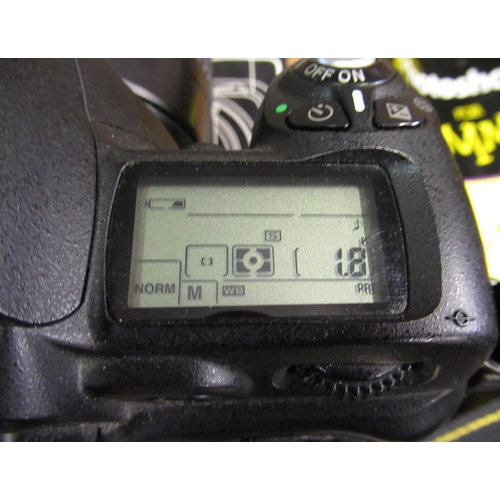 291 - Nikon D50 digital SLR , 18 - 55mm camera lens including box (missing battery charger), Sigma 70 - 30... 
