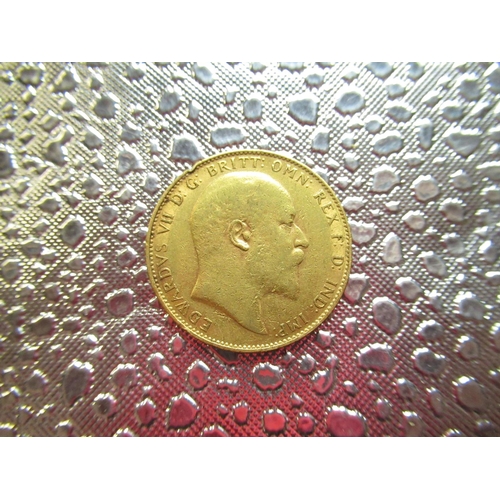 11 - Edw.VII gold sovereign 1907