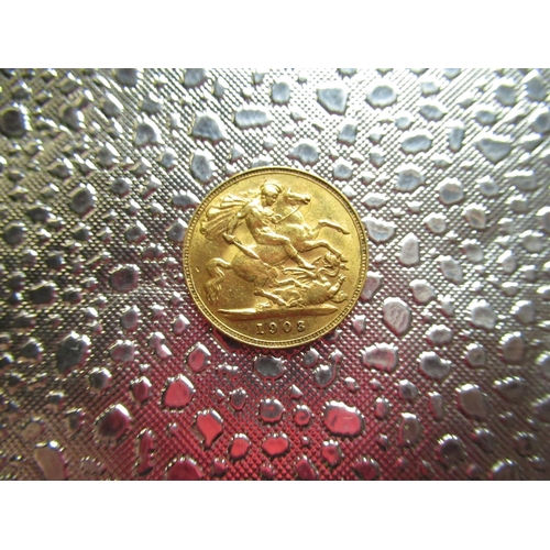 13 - Edw.VII gold half sovereign 1903