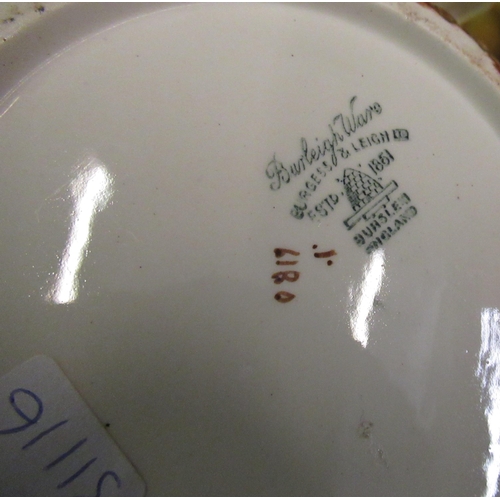 546 - Burgess & Leigh Ltd Burleigh Ware Acorn ware jug, teapot, cruet and other Burleigh Ware table cerami... 