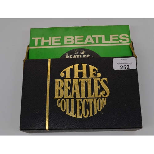 252 - Boxed collection of The Beatles singles (45), 1962-1970, including Help!, All You Need Is Love, Ball... 