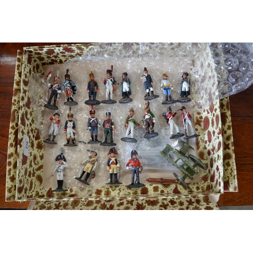 210 - Selection of Del - prado Napoleonic figures