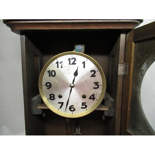142 - Pendulum Wall Clock with Key