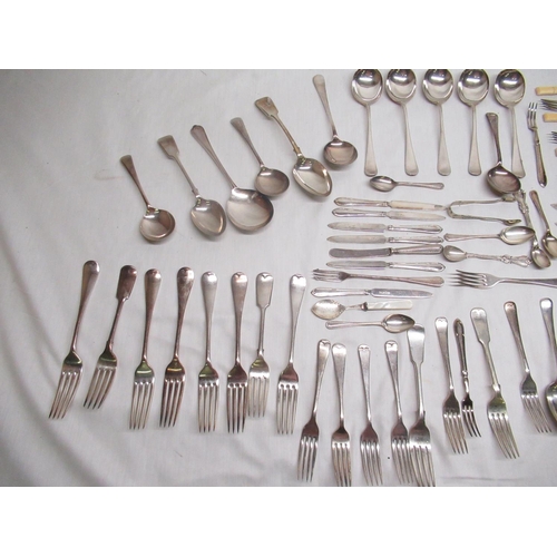148 - Collection of assorted Knives,Forks,Spoons,Etc