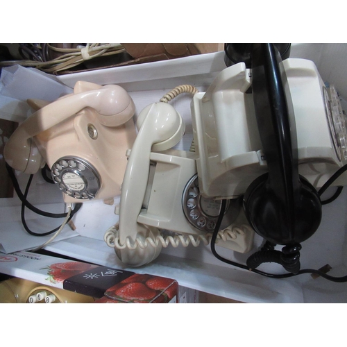 85 - P.T.T.339 telephone in ivory finish with separate ear piece 1960s French P-ET telephone with back Ba... 