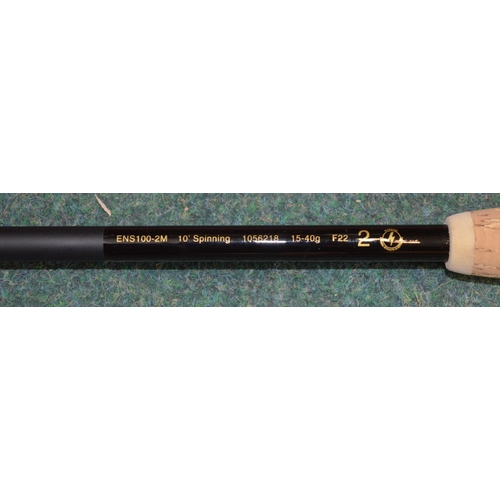 Abu Garcia Enticer 10ft carbon spinning rod with canvas bag
