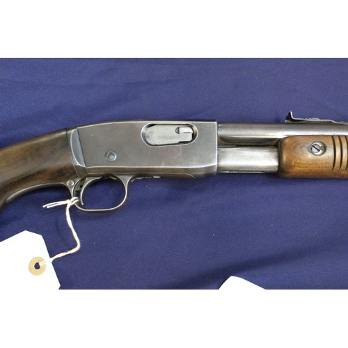 361 - Remmington .22 RF pump action rifle with rear sights, 61cm, serial no. 101728, (section one certific... 