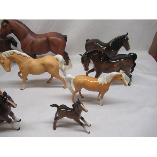 137 - Collection of ten Beswick horses