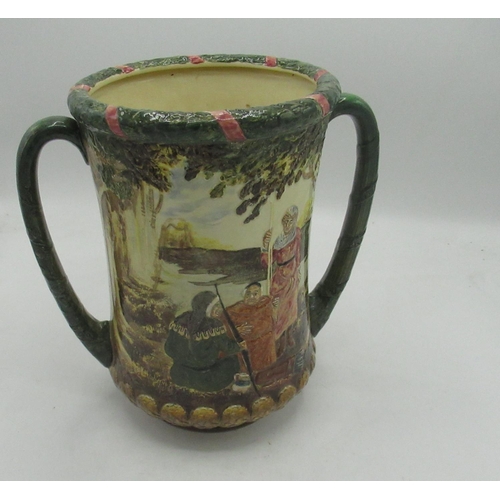 140 - Royal Doulton twin handled loving cup, 
