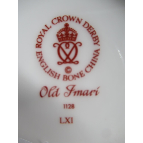 672 - Royal Crown Derby 1128 Old Imari pattern - LXI ginger jar and cover in original box H23cm