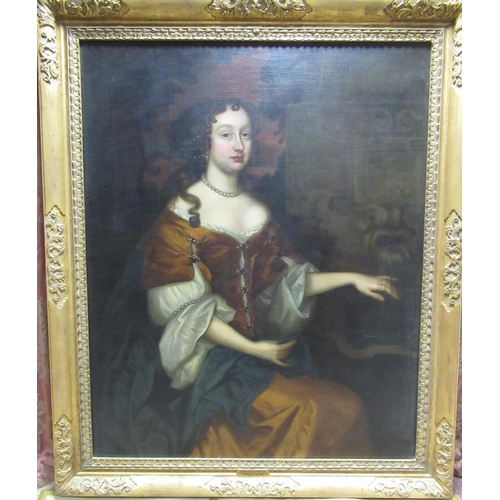 1022 - Follower of Sir Peter Lely (1618-1680): 'Lady Philadelphia Howard d.1685, wife of the 5th Lord Howar... 
