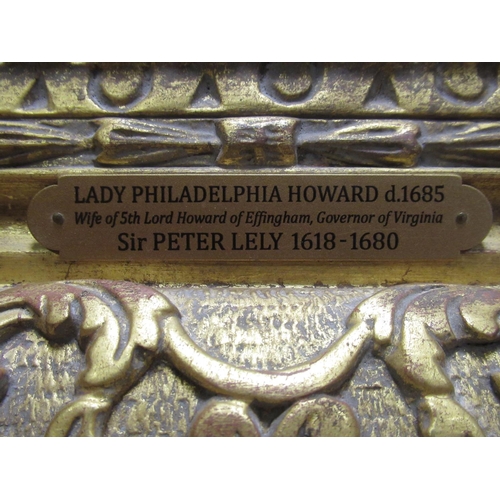 1022 - Follower of Sir Peter Lely (1618-1680): 'Lady Philadelphia Howard d.1685, wife of the 5th Lord Howar... 