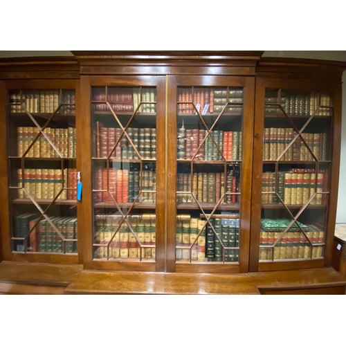 1400 - Bindings-a large collection, mostly Victorian and later full and half calf volumes approx. 200vols