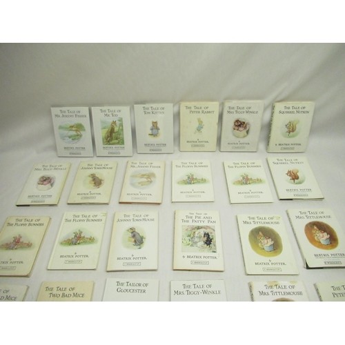 53a - Beatrix Potter hardbacks with dust jackets (30)