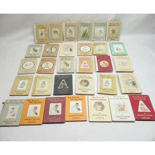 54a - Collection of early Beatrix Potter hardbacks (31)