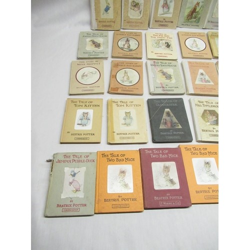 54a - Collection of early Beatrix Potter hardbacks (31)