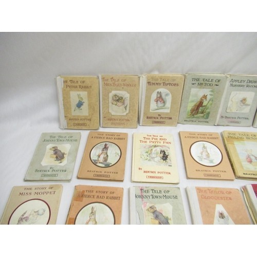 54a - Collection of early Beatrix Potter hardbacks (31)