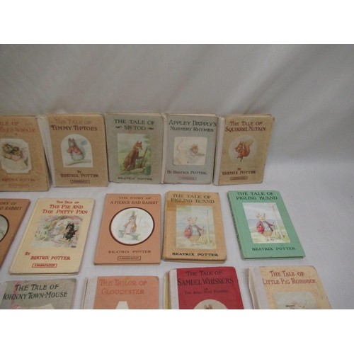 54a - Collection of early Beatrix Potter hardbacks (31)