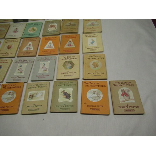 55a - Collection of early and later Beatrix Potter hardbacks (32)